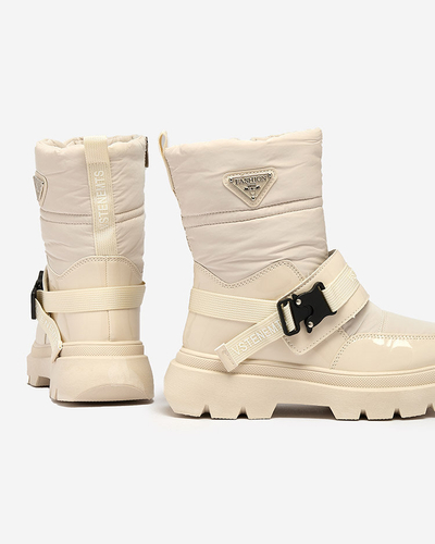Royalfashion Damen Fileuri Schneestiefel