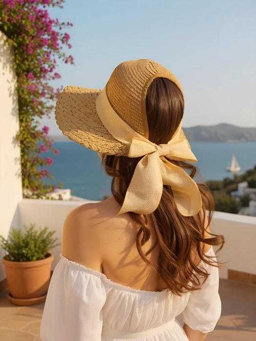 Royalfashion Жіночий солом'яний капелюх Mira Flare