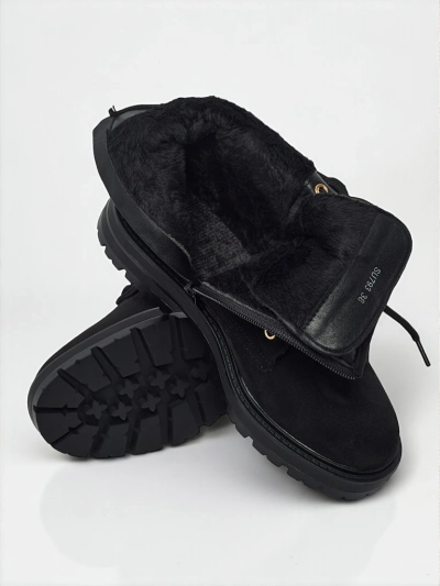 Damen Trapper Stiefeletten Thalira