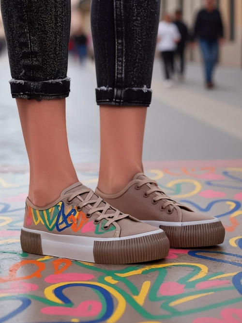 Royalfashion жіночі кросівки з серцем Sercess