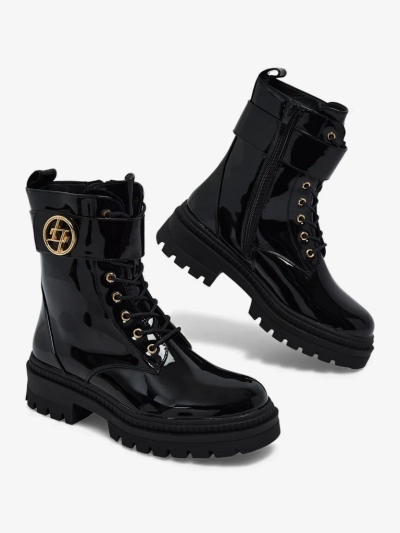 Лаковані Жіночі Ботильйони з еко-шкіри Eulin