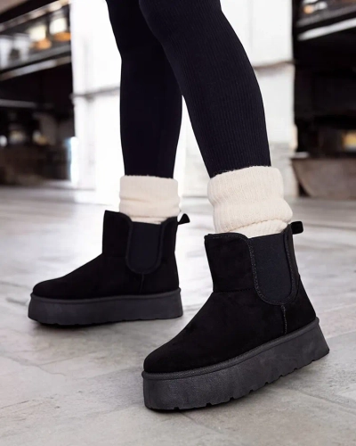 Royalfashion Damen Nomas Kurzstiefel a'la Schneestiefel