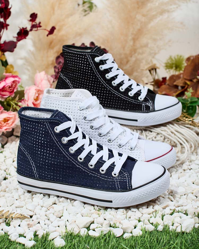 Royalfashion Damen Nimm durchbrochene Sneakers