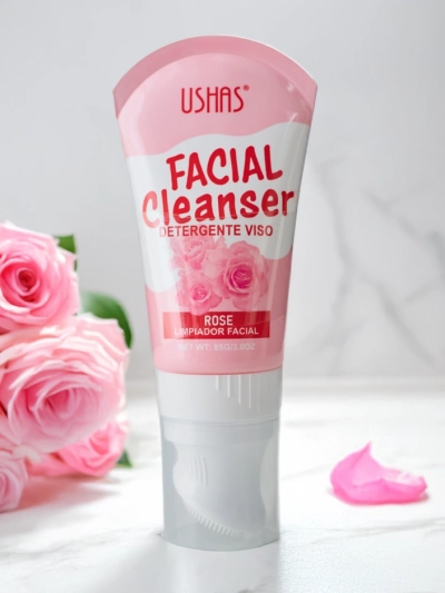 Reinigende feuchtigkeitsspendende Rosen-Schäumcreme für das Gesicht 85g