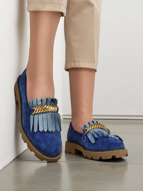 Royalfashion Жіночі мокасини з екосуду Mare Nostrum