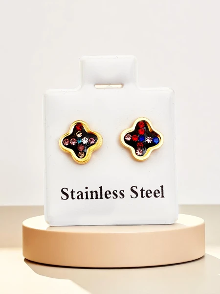 Royalfashion Damenohrringe mit Zirkonia