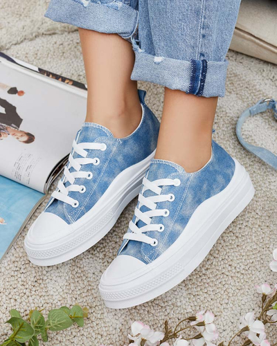 Royalfashion Жіночі кеди a'la denim Tricket