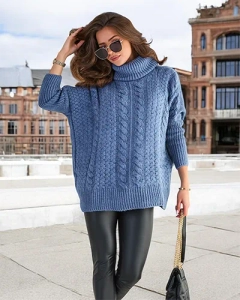 Ecru || blau