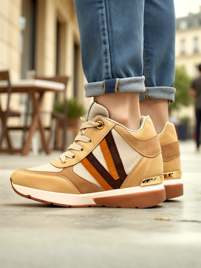 Royalfashion Damen Sportschuhe mit verstecktem Absatz Venixxe