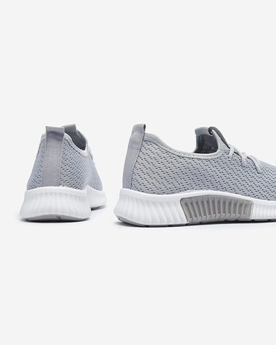 Graue Sportschuhe für Damen aus Stoff Vobbu- Footwear