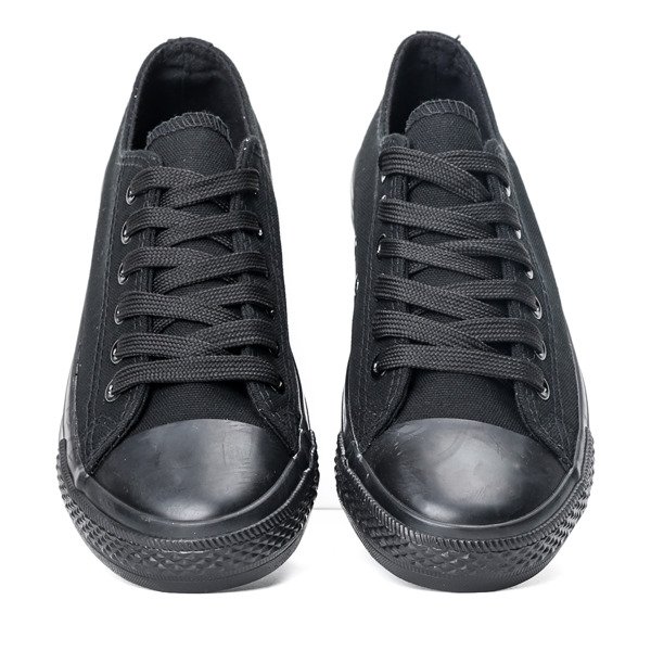 Black lace-up sneakers Pereta - Footwear