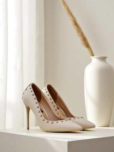 Royalfashion Damen Stiletto-Absätze mit Nieten Koscalle