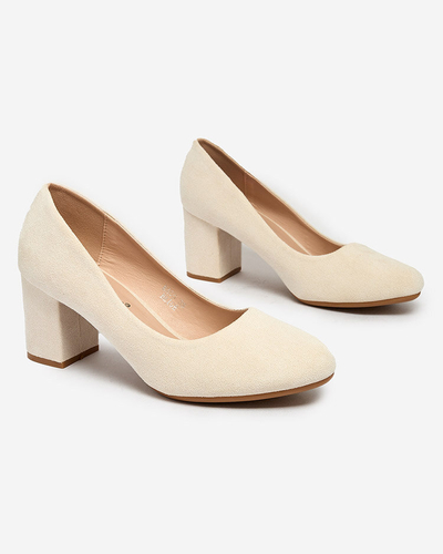 Royalfashion Damen Öko-Wildleder Semwu-Pumps