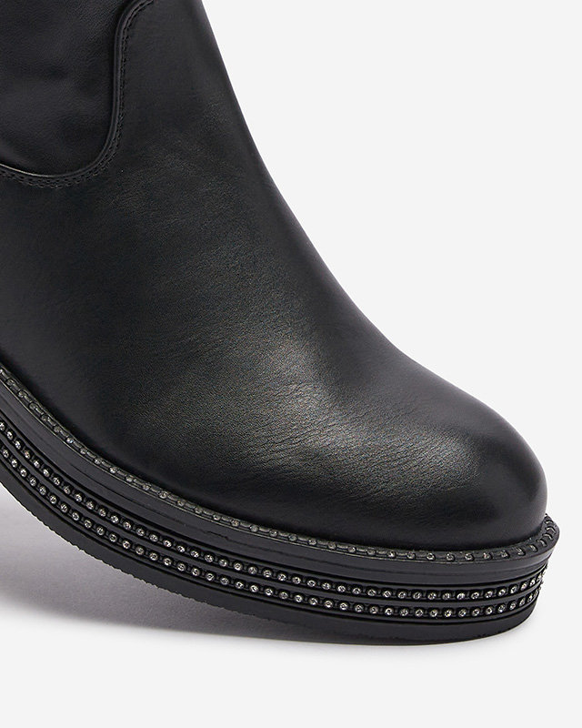 OUTLET Damenstiefel in schwarz Faberro- Footwear