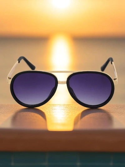 Royalfashion Überdimensionierte Sonnenbrille im Schmetterlingsstil Muse