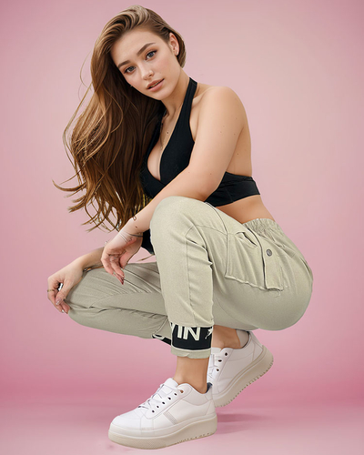 Royalfashion Damen Stoff-Kampfhose
