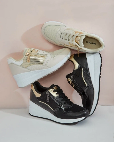 Royalfashion Sportliche Damen-Sneaker aus Nentas-Katzenleder