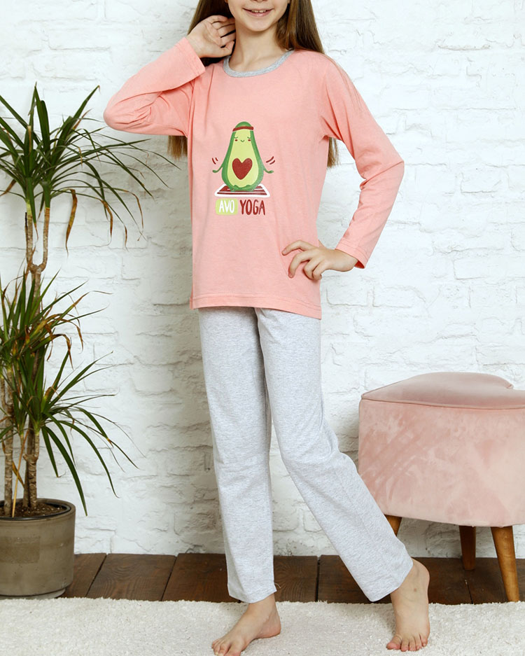 Royalfashion Kinder Schlafanzug mit Druck