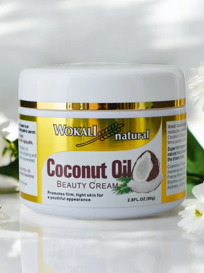 Feuchtigkeits- und Anti-Aging-Gesichtscreme mit Kokosnuss 80g