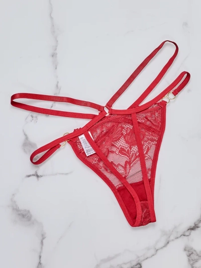 Royalfashion Damen-Spitzen-Tanga-Unterwäsche