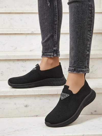 Royalfashion Damen Stoff Slipper Sportschuhe Serra