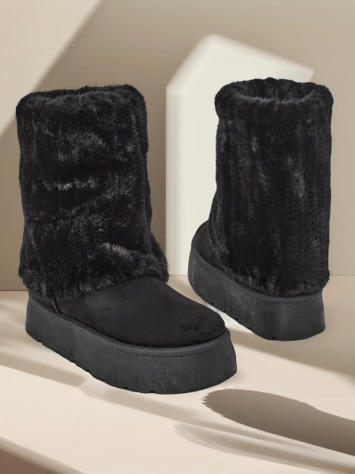 Royalfashion Damen Schneestiefel Rinemo