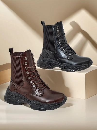 Royalfashion Damen-Arbeitsstiefel Ronoppa