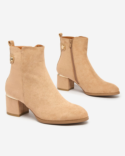 Royalfashion Damenstiefel in Hellbraun Dogdas