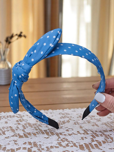 Royalfashion Haarband mit gepunkteter Schleife Lilka