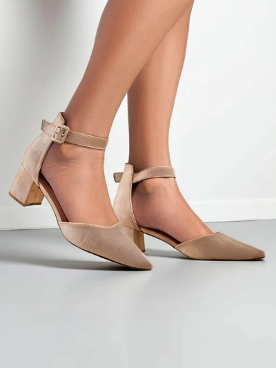 Royalfashion Damen Low-Heel Pumps Celle