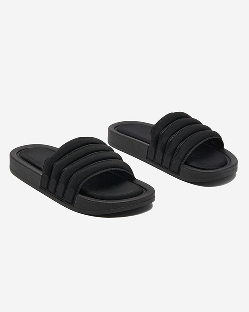 Жіночі шльопанці чорного кольору Lenira