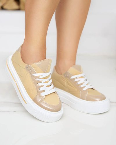 Жіночі кросівки кольору хакі Smaqo