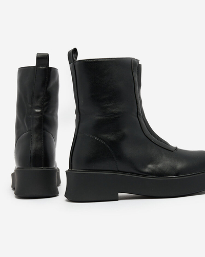 Royalfashion Damenstiefel in schwarz Opialef