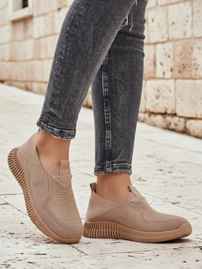 Royalfashion Damen Stoff Slipper Sportschuhe Serra