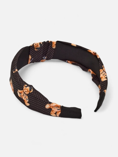 Royalfashion Haarband mit Flechtdetail, Punkten und Bären