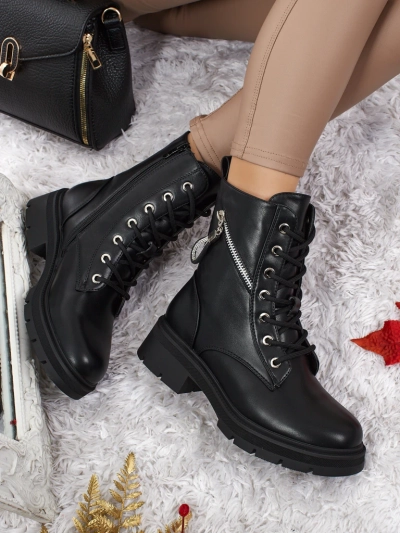 Damen Worker Boots Kassira mit Verzierungen