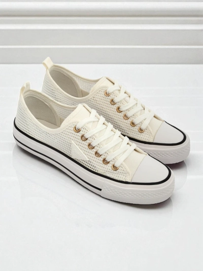 Royalfashion Damen perforierte Sneaker Rebbse