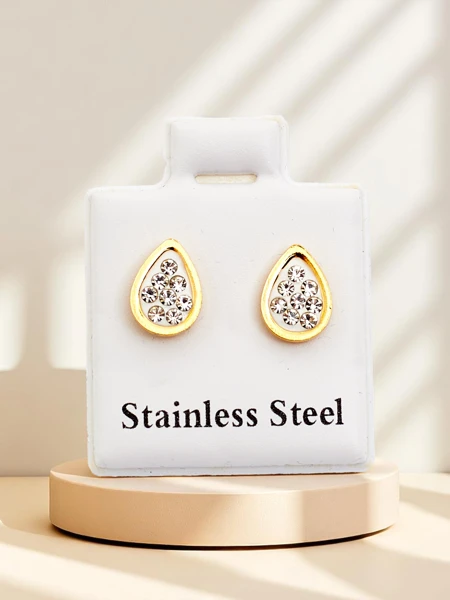 Royalfashion Damen-Ohrringe im Tropfendesign