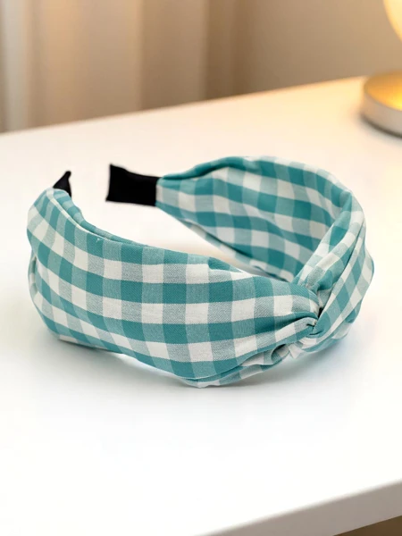 Royalfashion Kariertes Haarband Claras