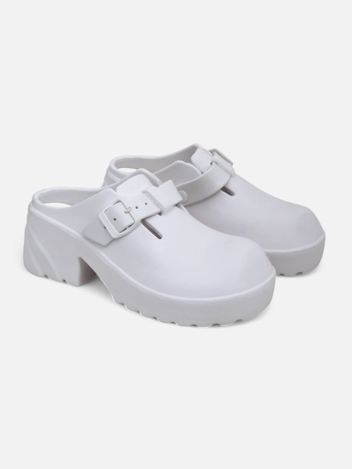 Royalfashion Жіночі гумові босоніжки на підборах Voxones