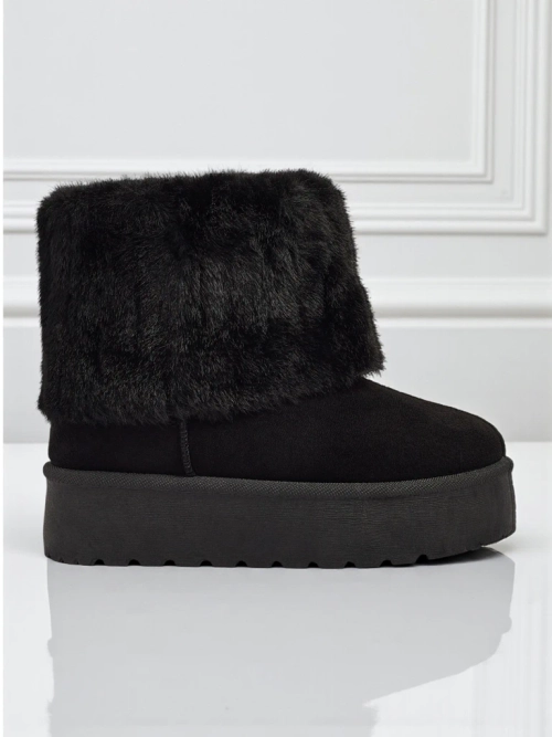 Чоботи a'la снігоходи жіночі з хутром Irelle