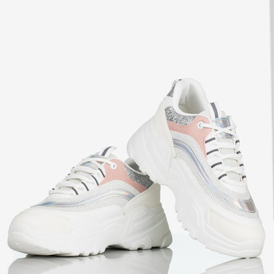 Weiße Damen-Sportschuhe auf der Seyoella-Plattform - Schuhe 1