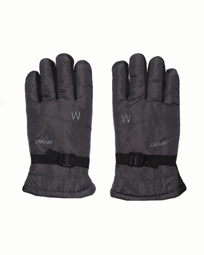 Royalfashion Herren gefütterte Handschuhe mit Handgelenkverstellung