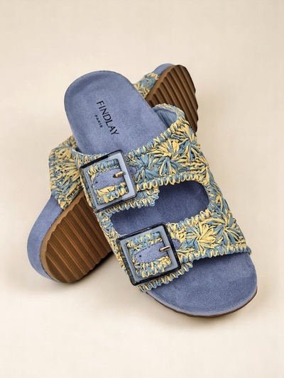 Royalfashion Damensandalen mit Schnallen Samorra