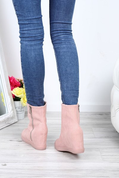 Pink Wedge Heels Genesis - Schuhe 1