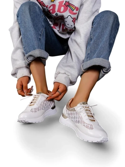 Royalfashion Perforierte Damensneaker Ellos