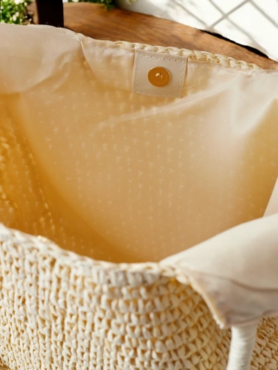 Royalfashion Große Strohtasche für Frauen