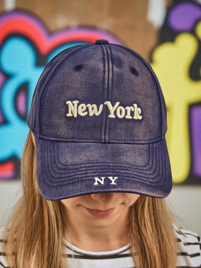 Royalfashion Kappe mit Schirm New York NY