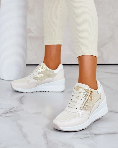 Royalfashion Sportliche Damen-Sneaker aus Nentas-Katzenleder