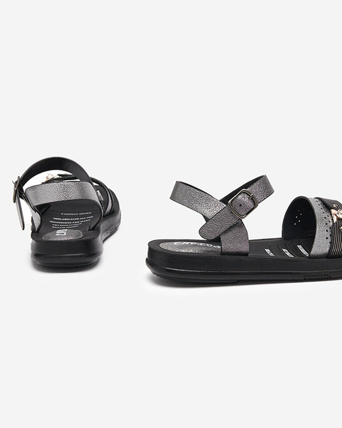 Сірі жіночі босоніжки Nafi